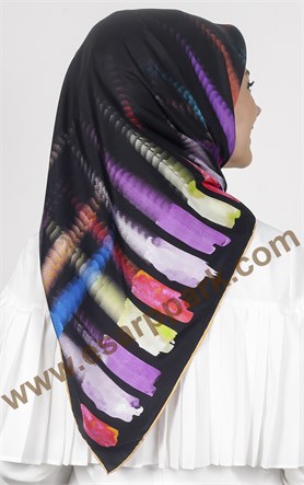 Piramit Twill İpek Eşarp 1848-1