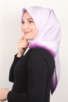 Piramit Twill İpek Eşarp 1849-4