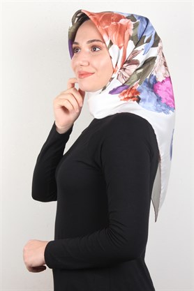 Piramit Twill İpek Eşarp 1851-1