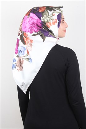 Piramit Twill İpek Eşarp 1851-1