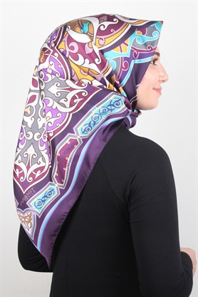 Piramit Twill İpek Eşarp 1852-2