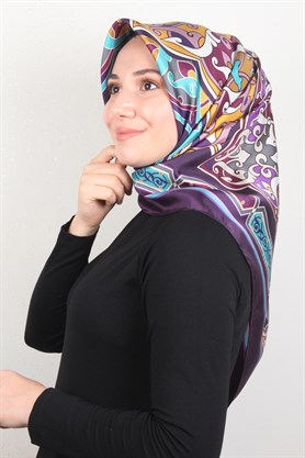 Piramit Twill İpek Eşarp 1852-2