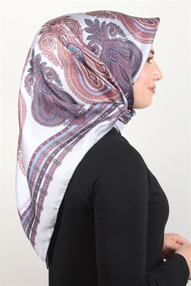 Piramit Twill İpek Eşarp 1854-1