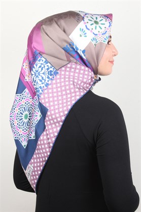 Piramit Twill İpek Eşarp 1865-2