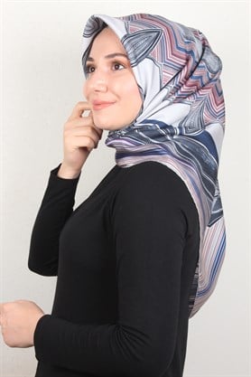 Piramit Twill İpek Eşarp 1866-1