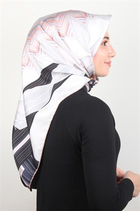 Piramit Twill İpek Eşarp 1866-2