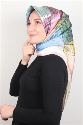 Piramit Twill İpek Eşarp 1867-1