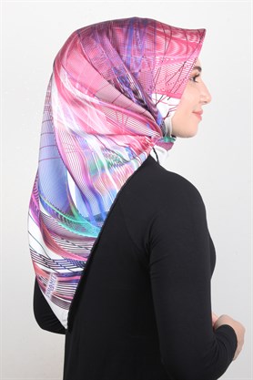 Piramit Twill İpek Eşarp 1867-2