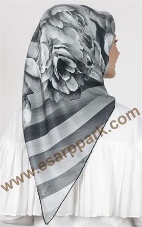 Piramit Twill İpek Eşarp 1875-1