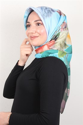 Piramit Twill İpek Eşarp 1875-2