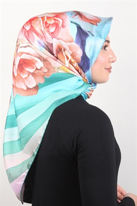 Piramit Twill İpek Eşarp 1875-2