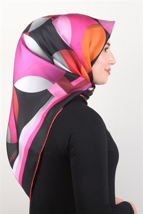 Piramit Twill İpek Eşarp 1876-1