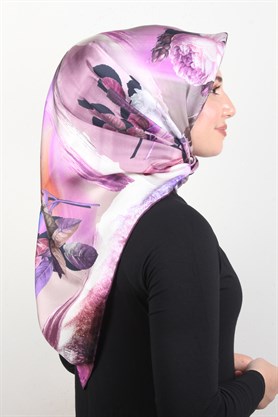 Piramit Twill İpek Eşarp 1881-2