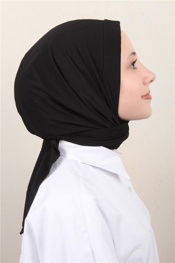 Pratik Eşarp 2576-1 Siyah