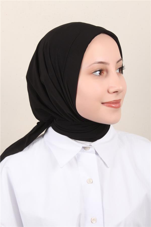 Pratik Eşarp 2576-1 Siyah