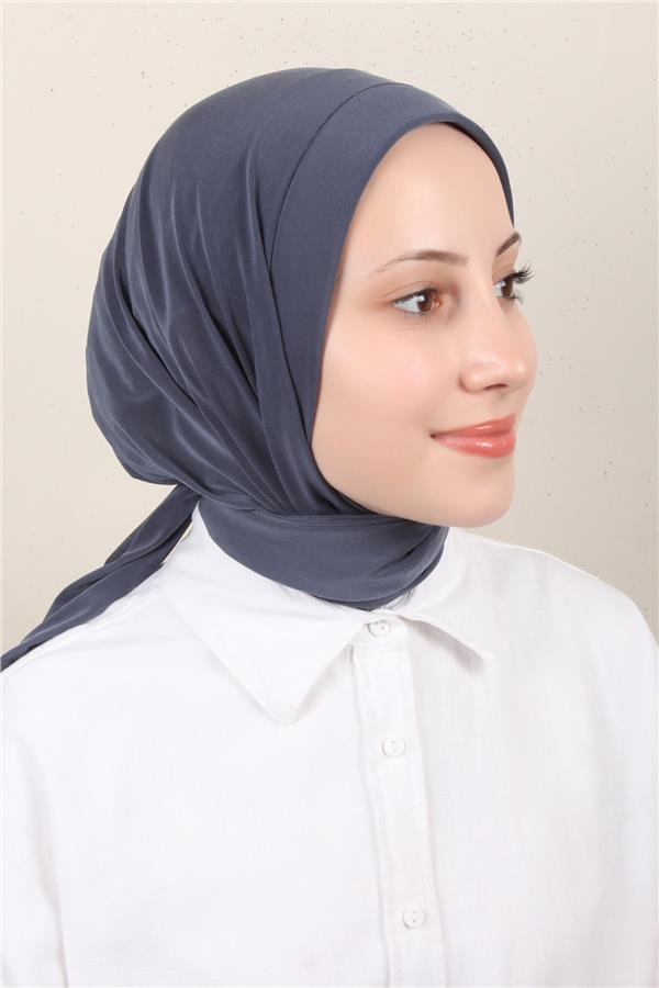 Pratik Eşarp 2576-5 Füme