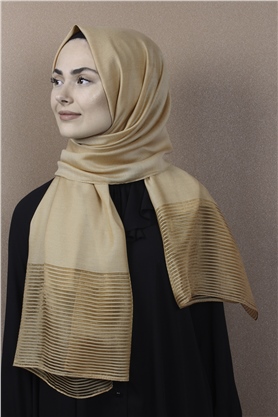 Prenses Stor Şal 4297-12 Bal Köpüğü