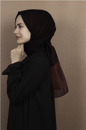 Prenses Stor Şal 4297-16 Bordo