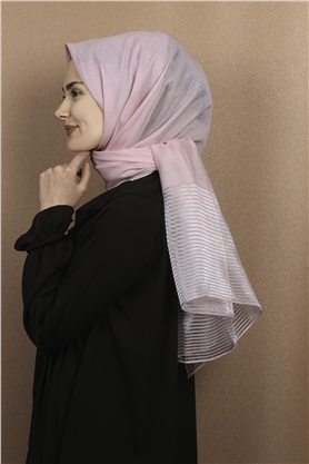 Prenses Stor Şal 4297-18 Şeker Pembe