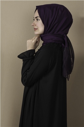Prenses Stor Şal 4297-19 Mor
