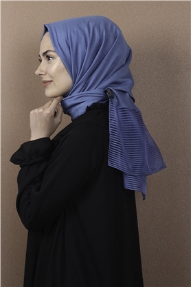 Prenses Stor Şal 4297-21 İndigo 