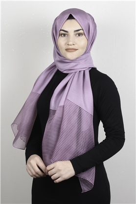 Prenses Stor Şal 4297-4 Lila