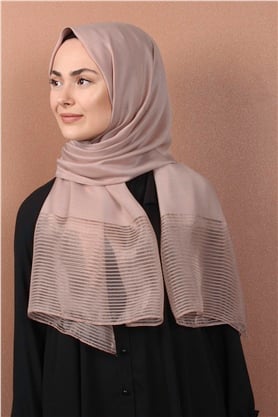 Prenses Stor Şal 4297-8 Pudra