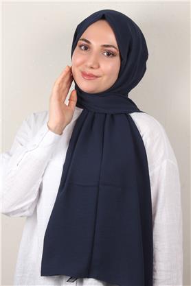 Qoza Cazz Şal 1489-2 Lacivert