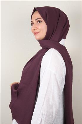 Qoza Cazz Şal 1489-4 Mürdüm