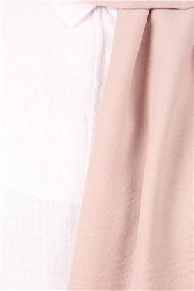 Qoza Cazz Şal 1489-7 Toz Pembe