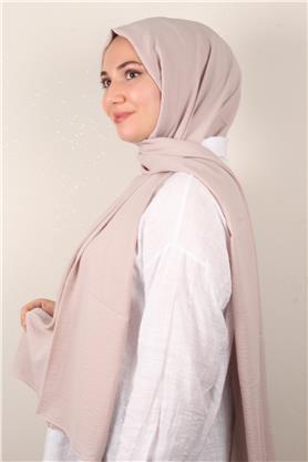 Qoza Cazz Şal 1489-7 Toz Pembe