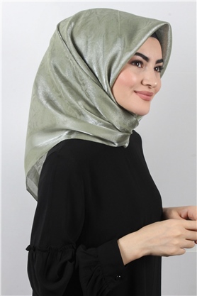 Rose Simli Eşarp 3200-5 Fıstık Yeşili