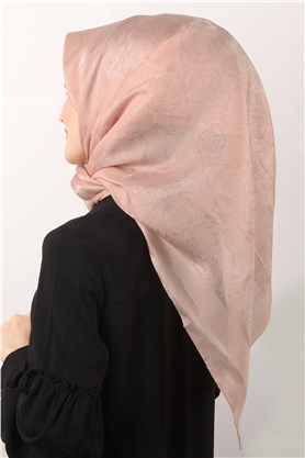 Rose Simli Eşarp 3200-6 Pudra
