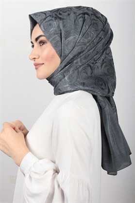 Rose Simli Şal 1275-12 Füme