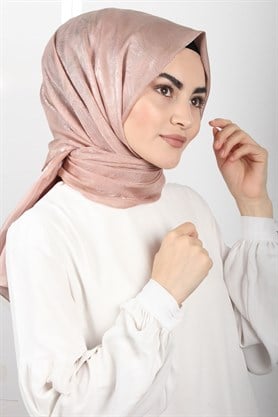Rose Simli Şal 1275-14 Pudra