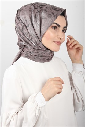 Rose Simli Şal 1275-9 Lila