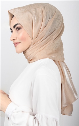 Rose Simli Şal 1385-45 Bej