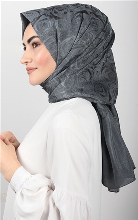 Rose Simli Şal 1385-47 Füme
