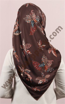 Sayanora Düz Büyük Eşarp 1073-18