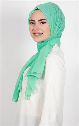 Şifon Şal Düz Renk 1293-12