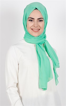 Şifon Şal Düz Renk 1293-12