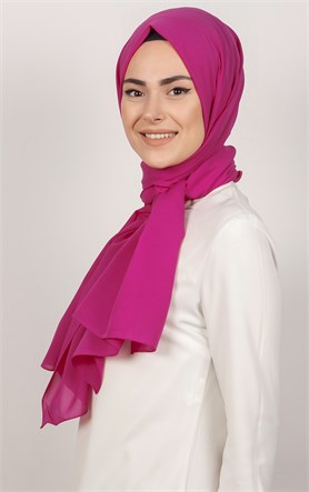 Şifon Şal Düz Renk 1293-14