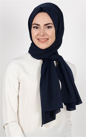 Şifon Şal Düz Renk 1293-17
