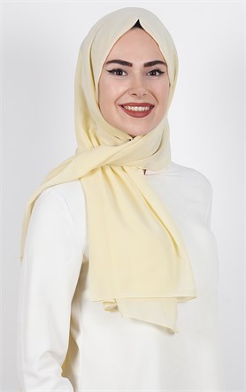 Şifon Şal Düz Renk 1293-27