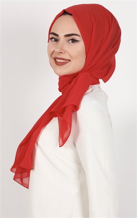 Şifon Şal Düz Renk 1293-28
