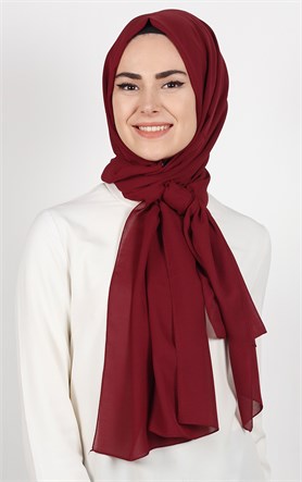 Şifon Şal Düz Renk 1293-3