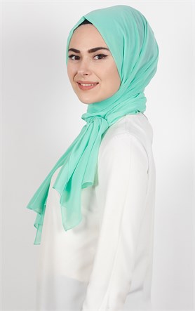 Şifon Şal Düz Renk 1293-4