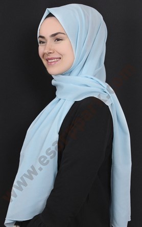 Şifon Şal Düz Renk 1293-44