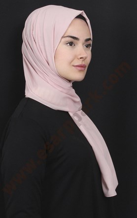 Şifon Şal Düz Renk 1293-53