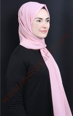 Şifon Şal Düz Renk 1293-61